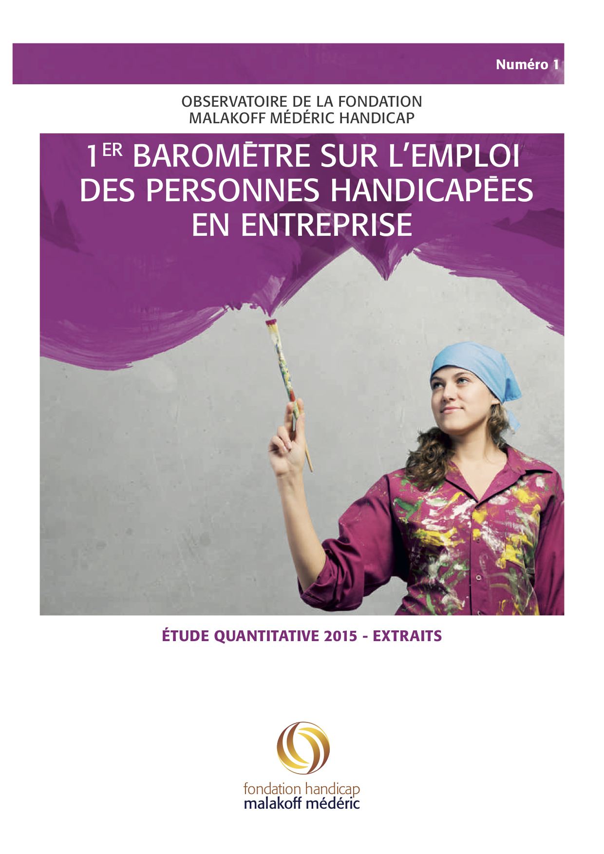 1er baromètre sur l'emploi des personnes handicapées en entreprise 