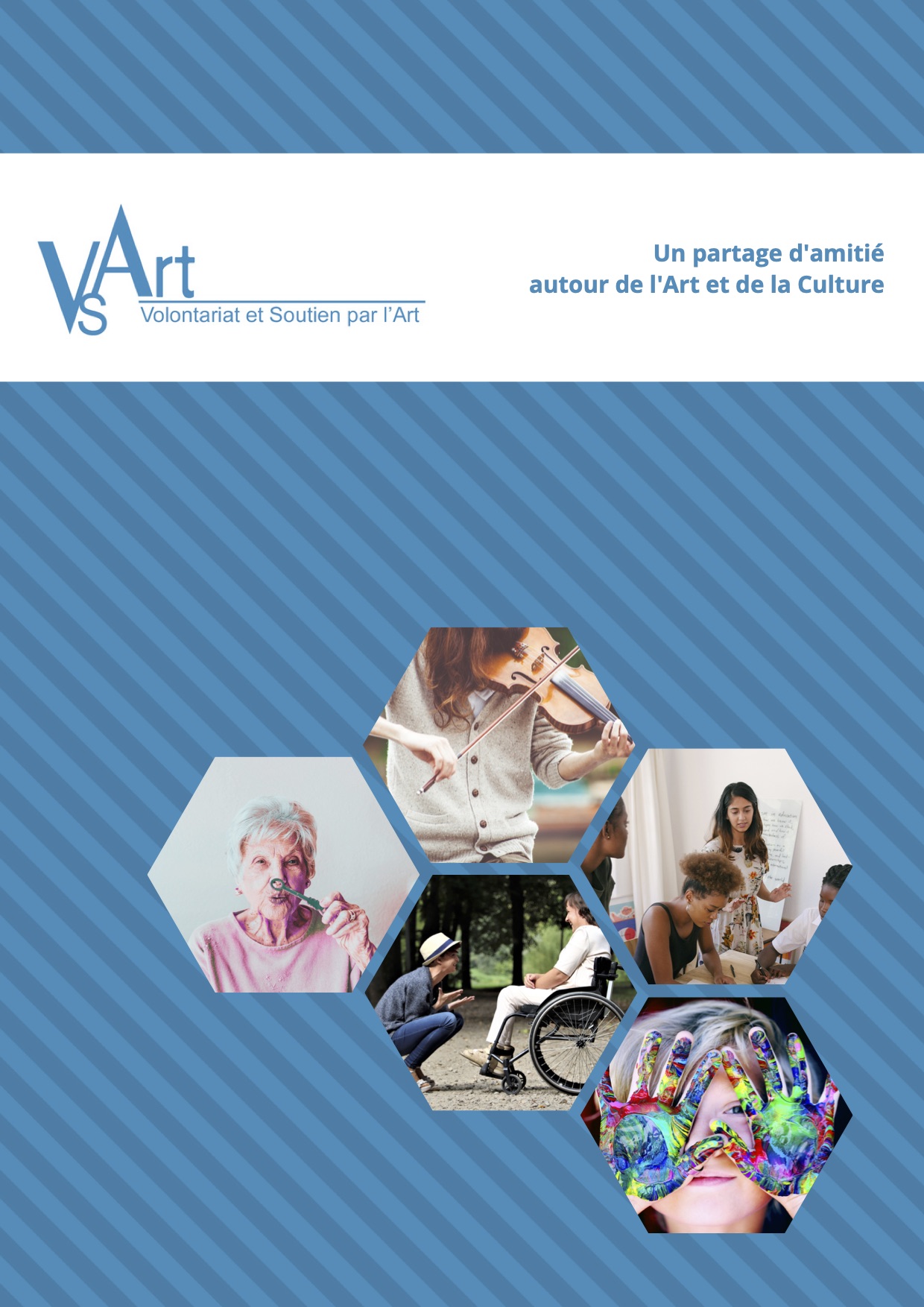 plaquette de présentation association VSArt
