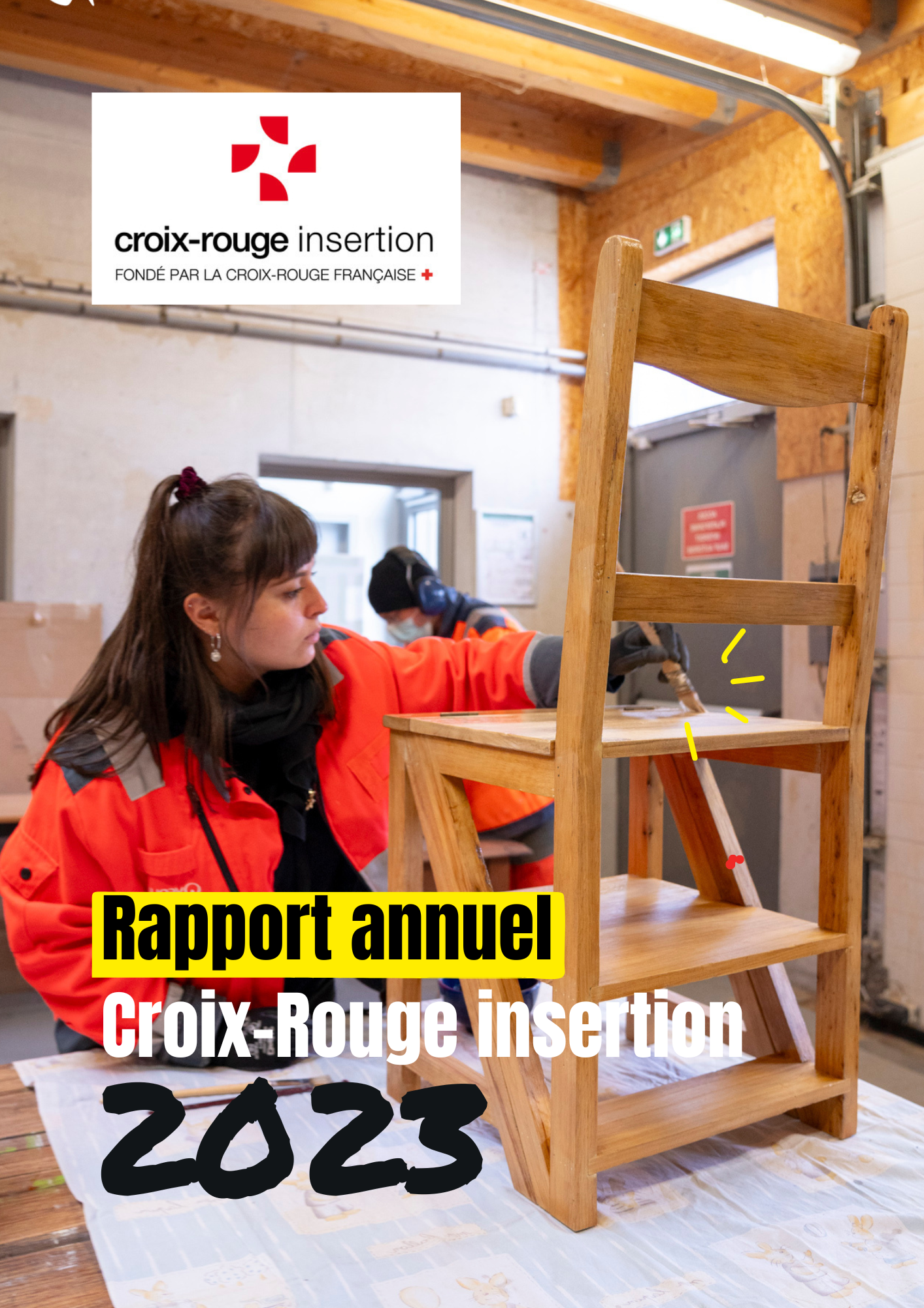 Charline, salariée recyclerie Grand Poitiers - Croix-Rouge insertion Valoris