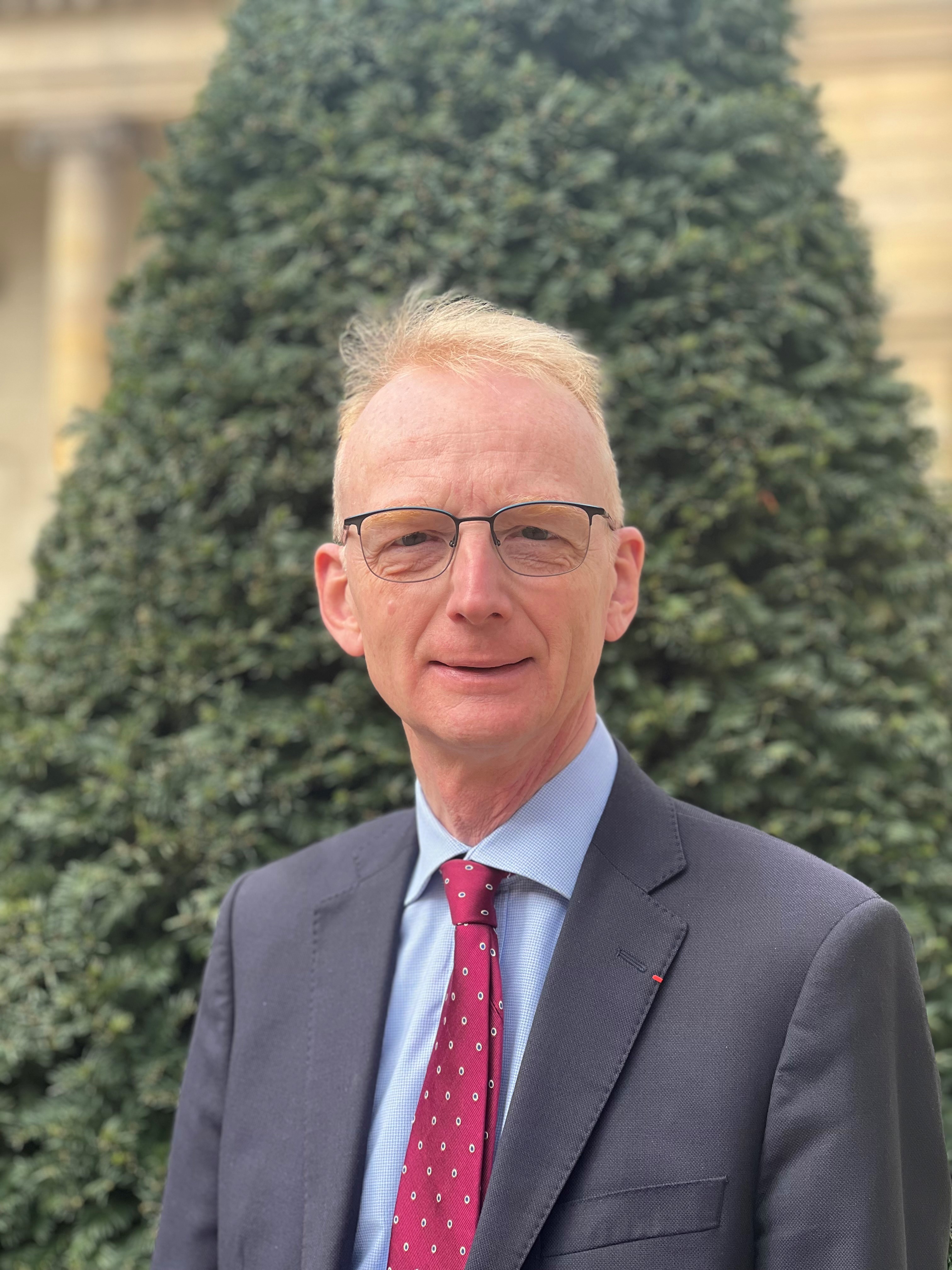 Antoine d'Arras, directeur général de la Fondation Un Avenir Ensemble