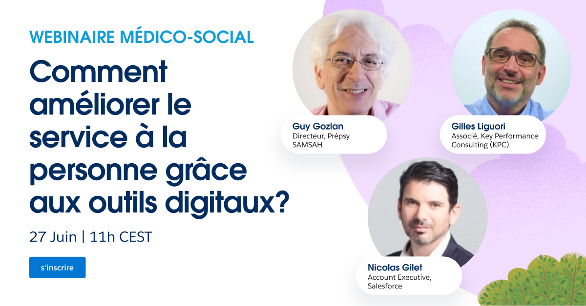Médico-Social : Comment améliorer le service à la personne grâce aux outils digitaux ? - Crédit photo : Salesforce.org