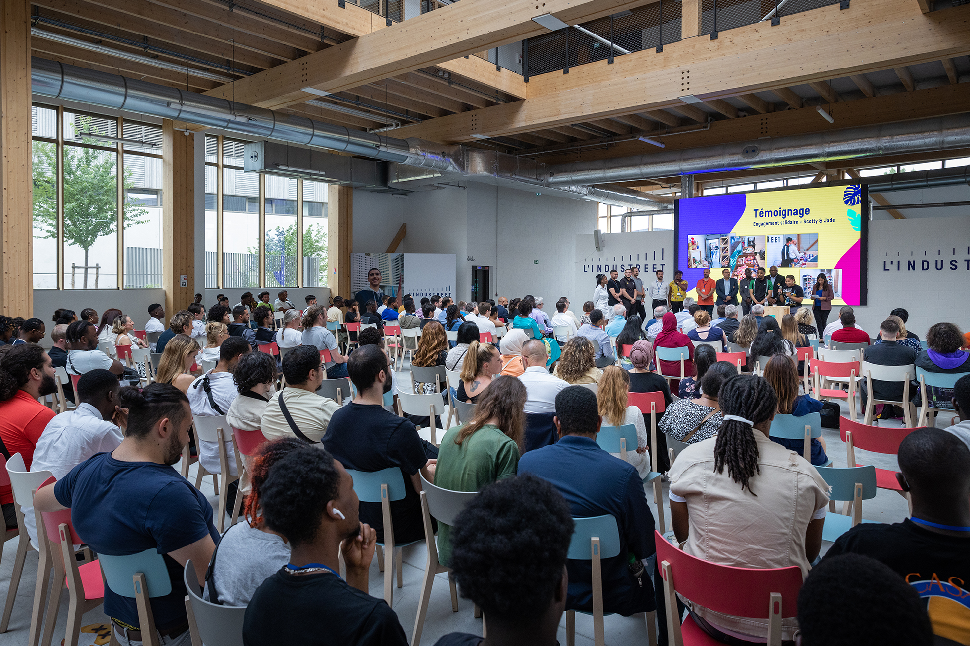 Cérémonie de remise de certifications à L'Industreet le 21 juin 2023