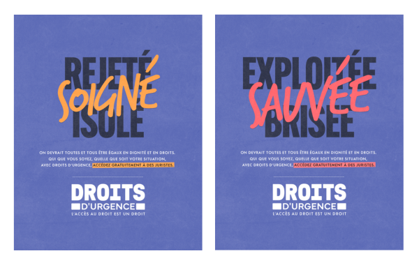 Rejeté, isolé - Soigné ; exploitée, brisée - Sauvée 