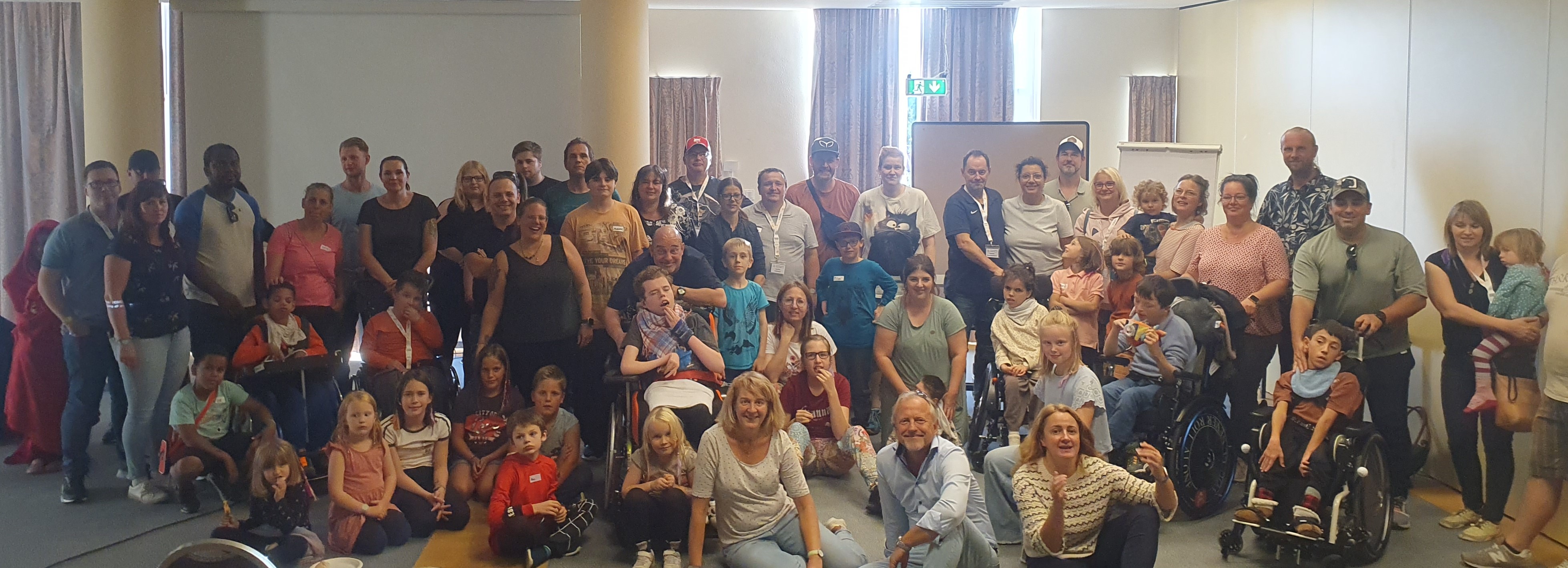 Photo de Groupe d'un séjour de répit