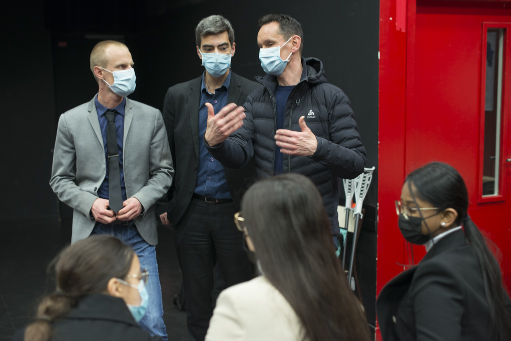 « Des pépites à la rencontre des icebergs » le 11 mars à Mantes-La-Jolie. Crédit : Grégoire Maisonneuve / Fondation Transdev.