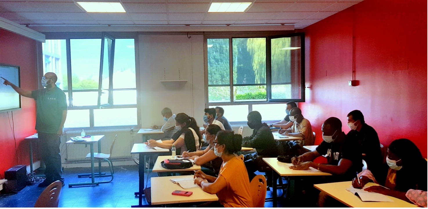 L’association EPDH favorise l’insertion par l’apprentissage et la maitrise de la langue française.