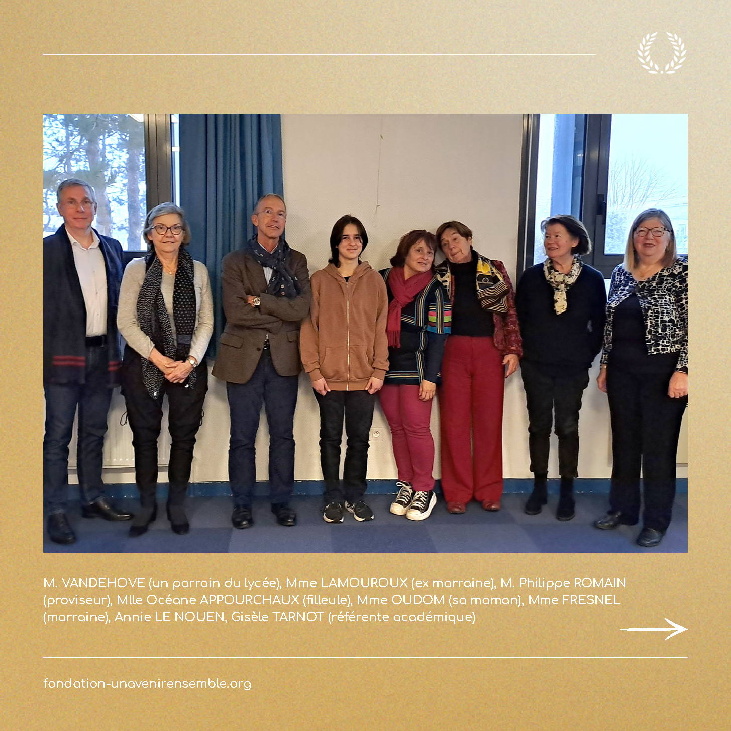 Fondation Un Avenir Ensemble - signatures