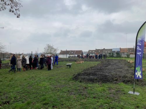 La micro-forêt de la MAS d'Anzin