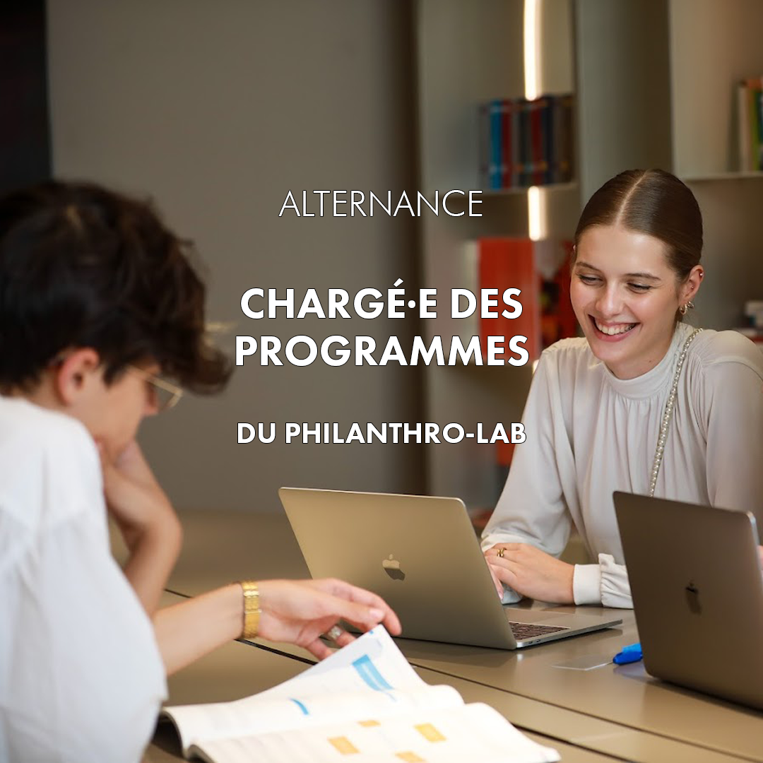 Alternance Chargé.e des programmes du Philanthro-Lab