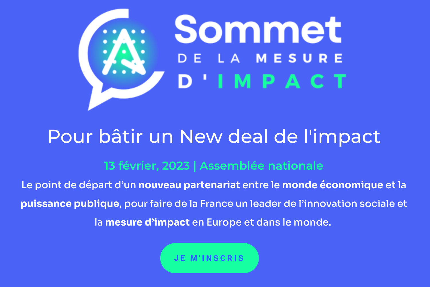 Sommet de la mesure d'impact - Impact Tank