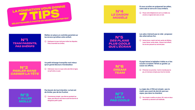 Tips pour les darons