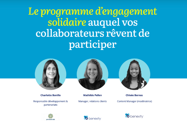 Le programme d’engagement solidaire auquel vos collaborateurs rêvent de participer - Crédit photo : Benevity