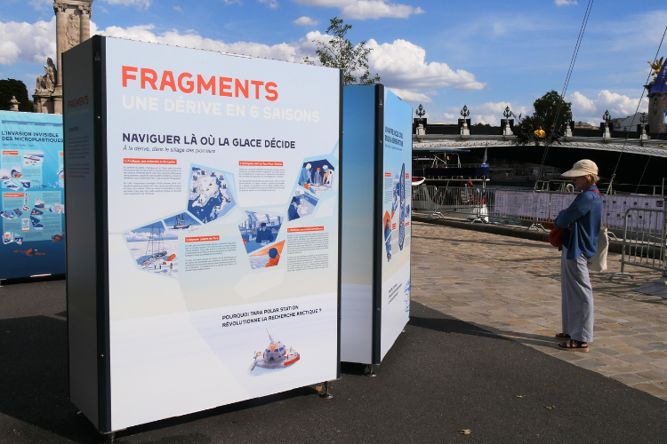 expo TARA quais de Seine
