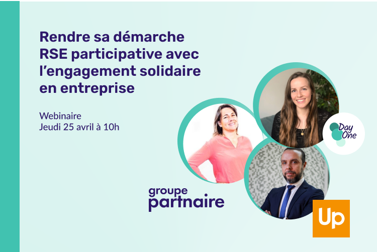 Webinaire | Comment rendre votre démarche RSE participative grâce à l’engagement solidaire ? - Crédit photo : Day One