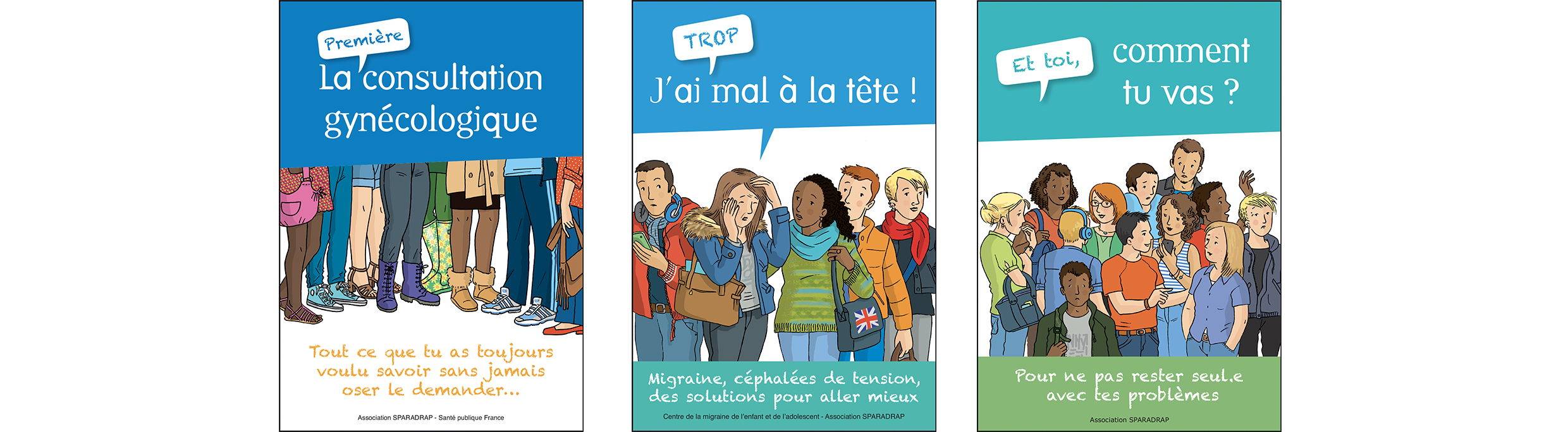 Guides SPARADRAP pour les adolescents