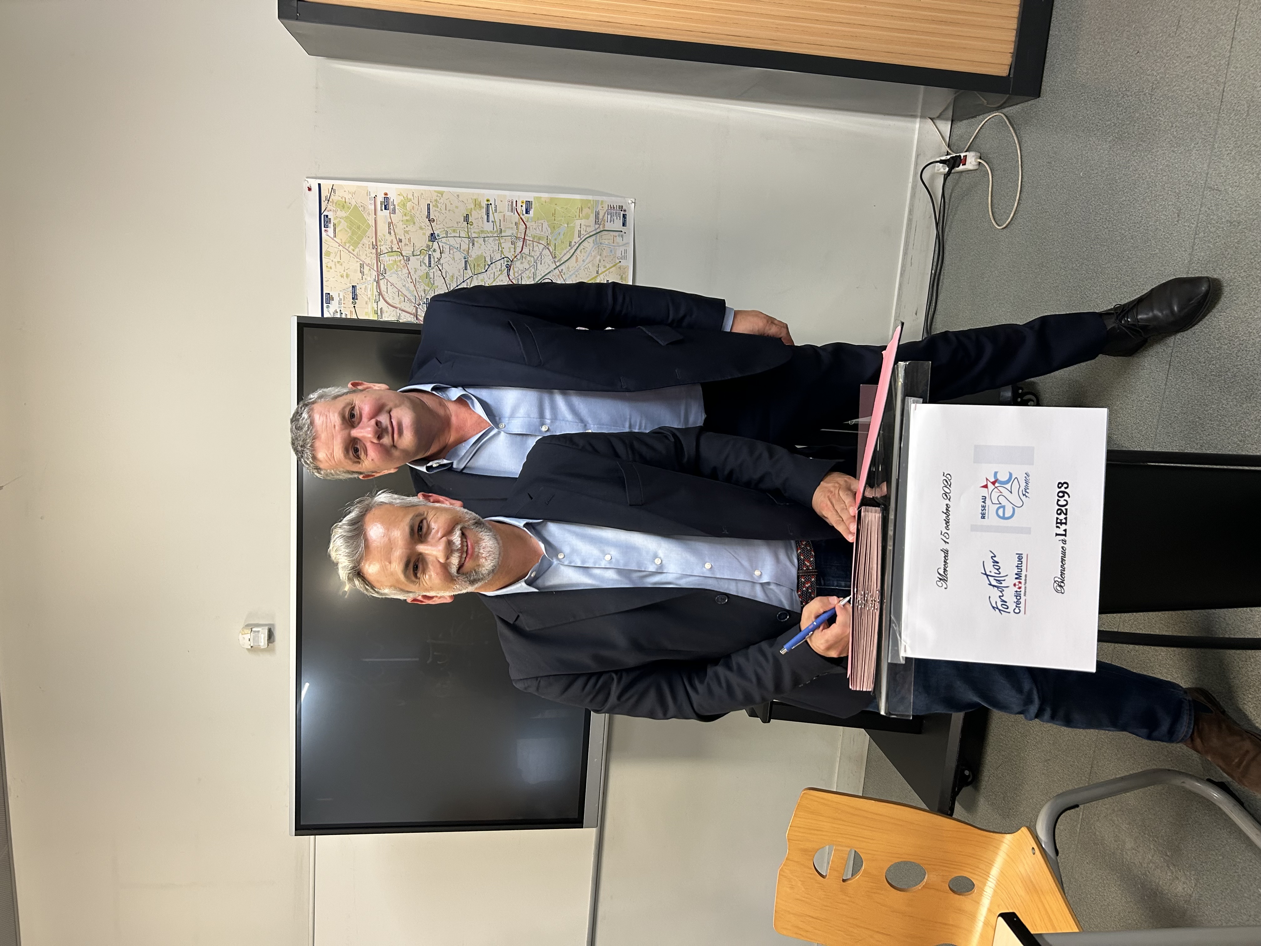 Hervé Coué et Philippe Salmon