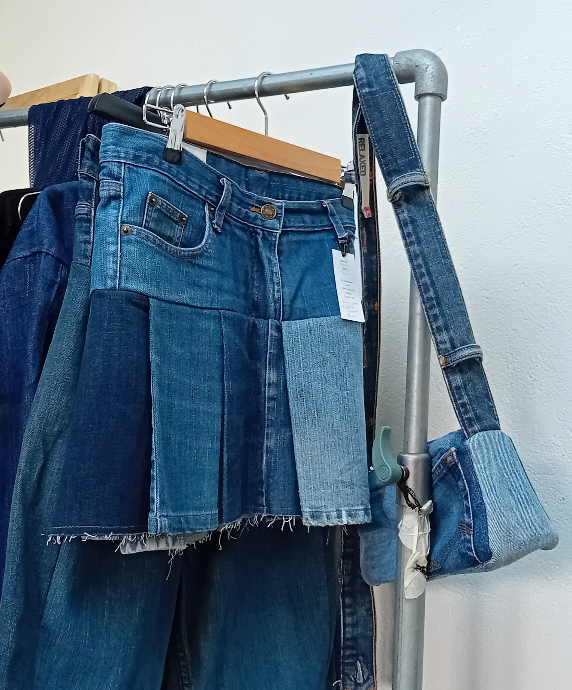 Une création upcyclée signée Collectivo. Crédit: Léanna Voegeli
