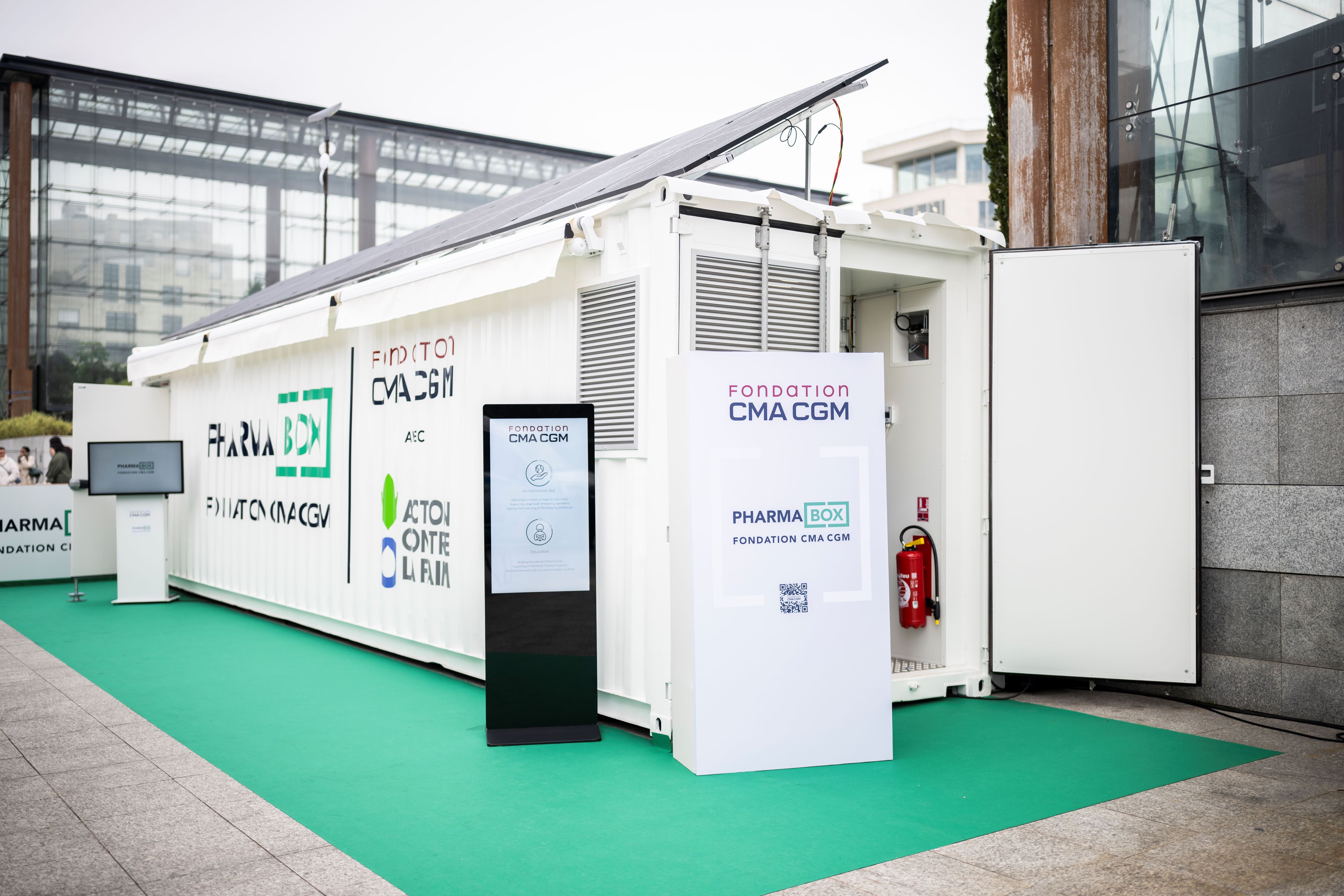PharmaBox exposée au Village des Solutions du Sommet Nutrition for Growth