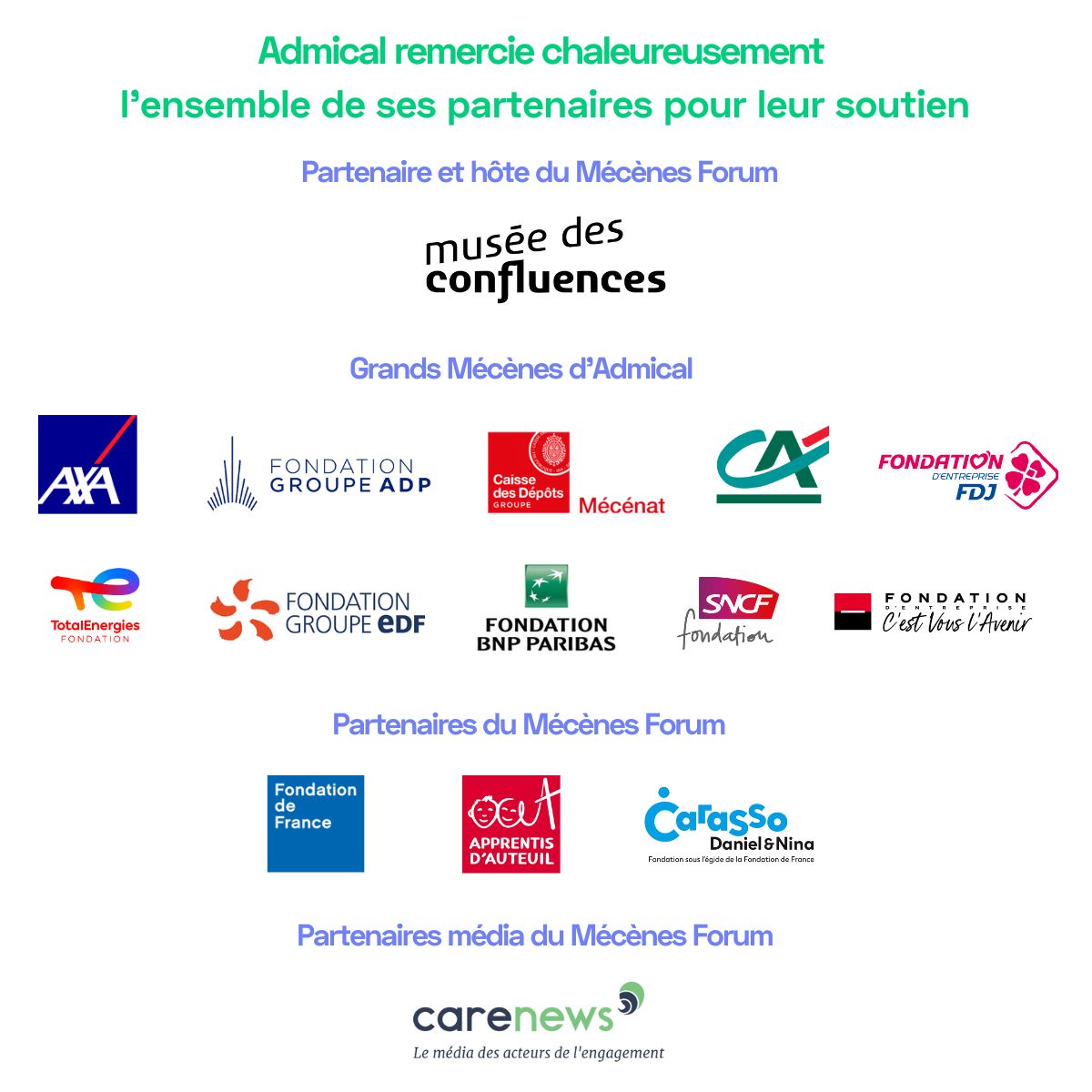 Mécènes Forum 2023 : cap sur la plénière ! - Crédit photo : Admical