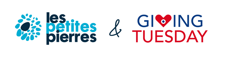 Logos Les Petites Pierres et Giving Tuesday