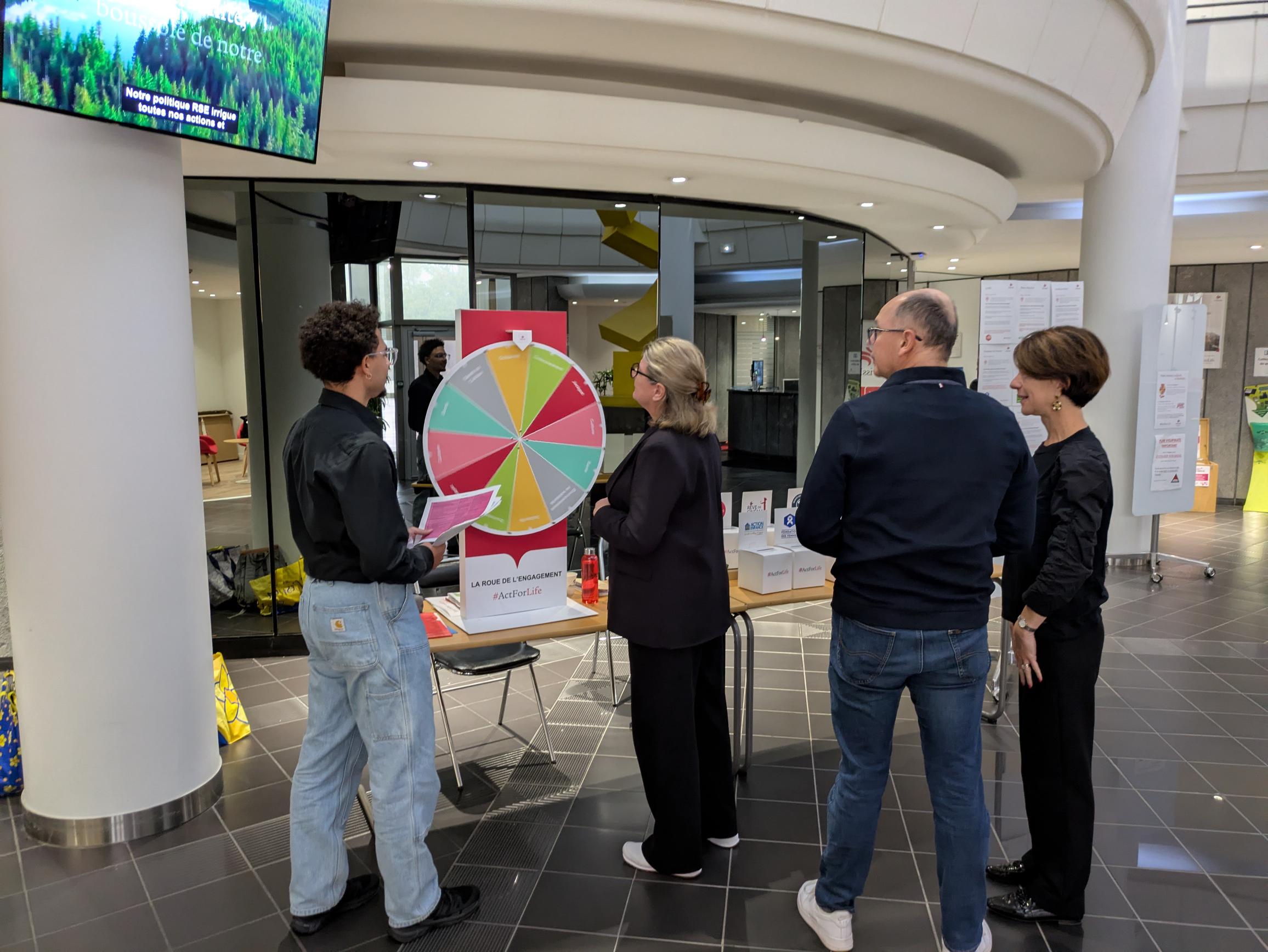 Roue de l'Engagement à Roubaix