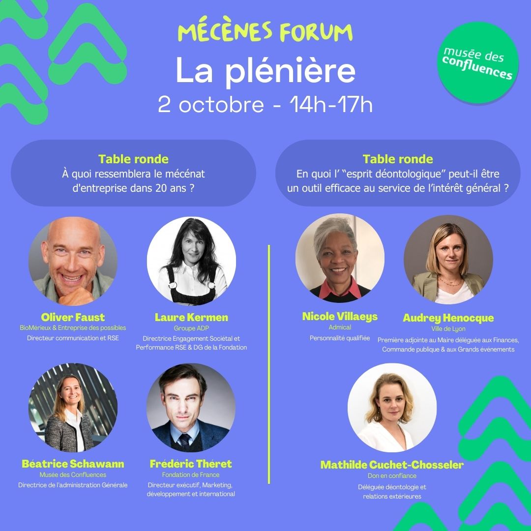Mécènes Forum 2023 : cap sur la plénière ! - Crédit photo : Admical