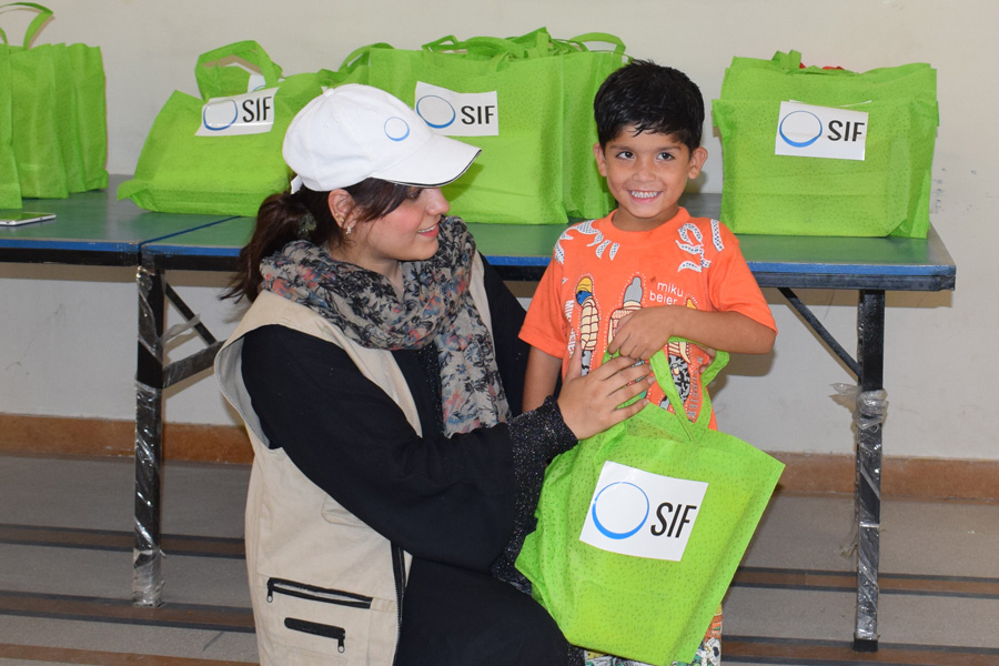 Cadeaux de l'Aïd SIF au Pakistan