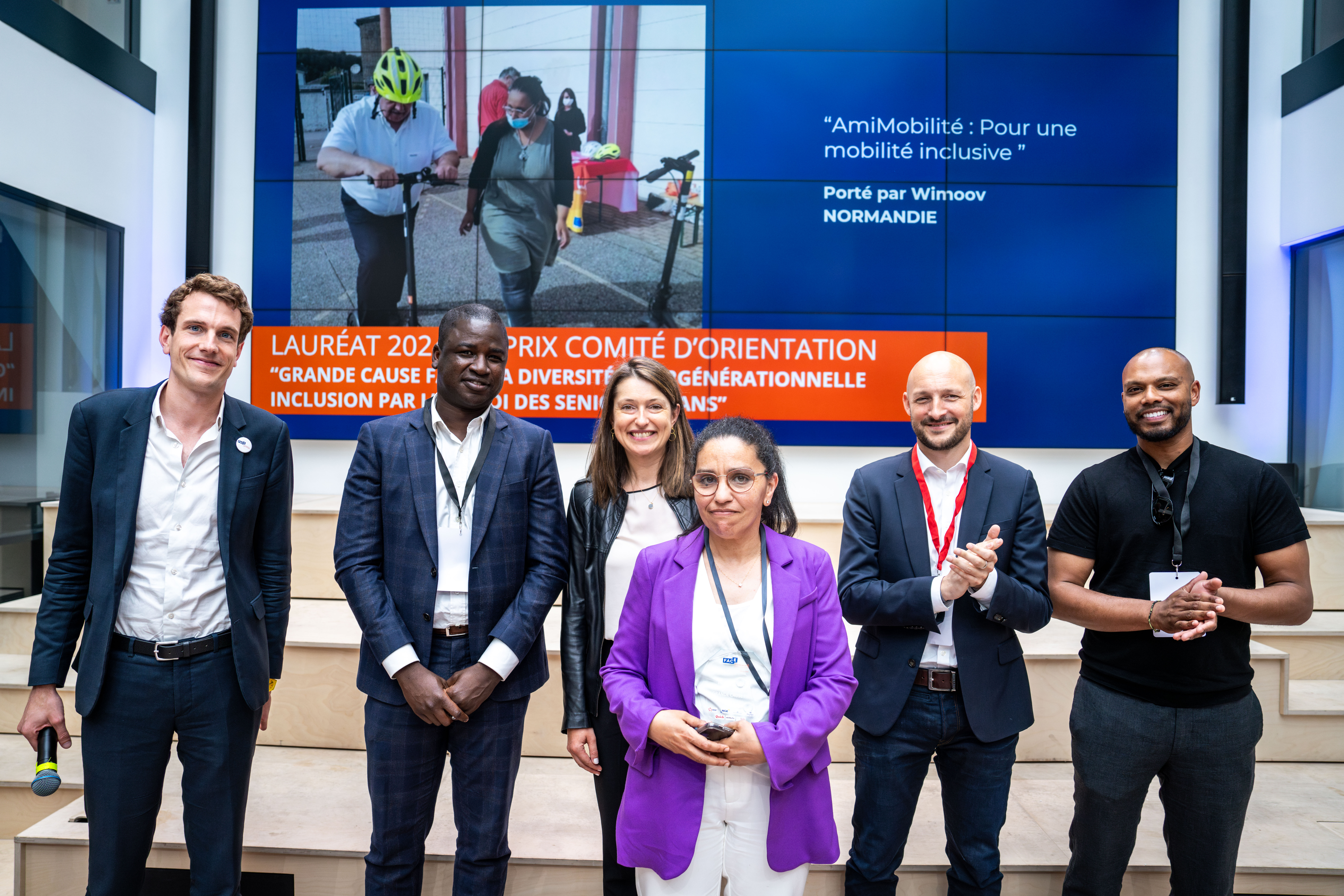 Remise du prix Grande Cause le 18 juin 2024