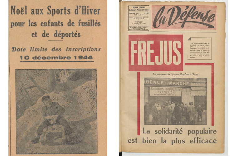 L'histoire du Secours populaire.