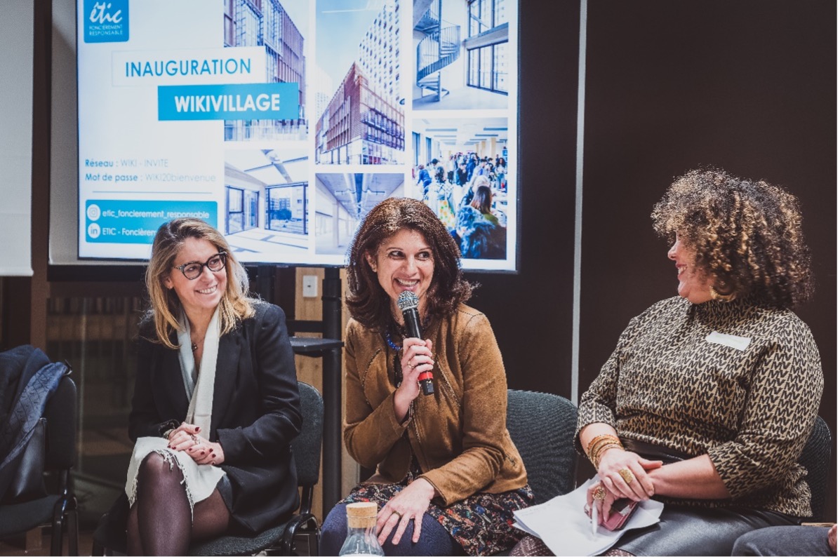 Cécile Galoselva, Athina Zaag Marmorat et Neslihan Gabriel-Denizkurdu, lors de la table ronde « femmes d’impact »