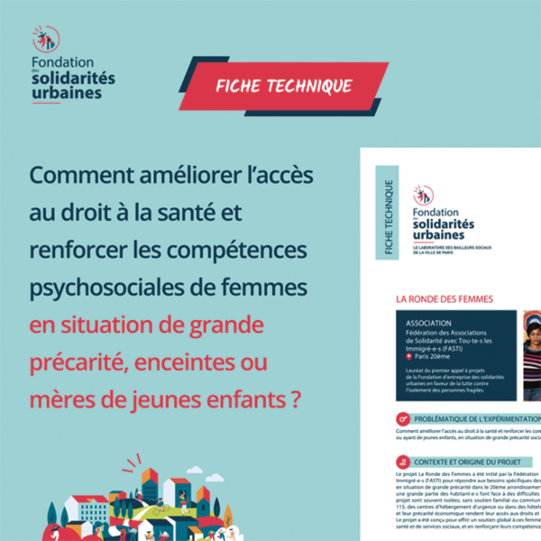 Fiche technique de la Fondation des solidarités urbaines / FASTI