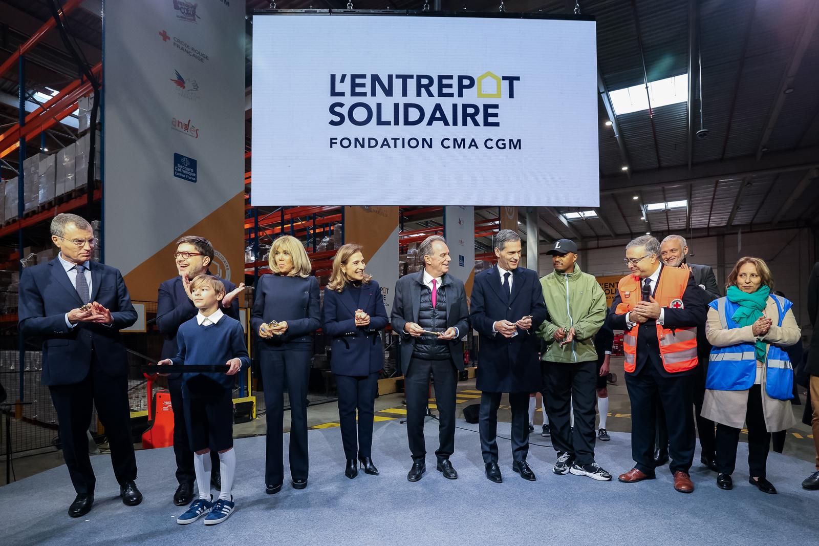 L'Entrepôt Solidaire inauguré ce vendredi 6 décembre 2024.