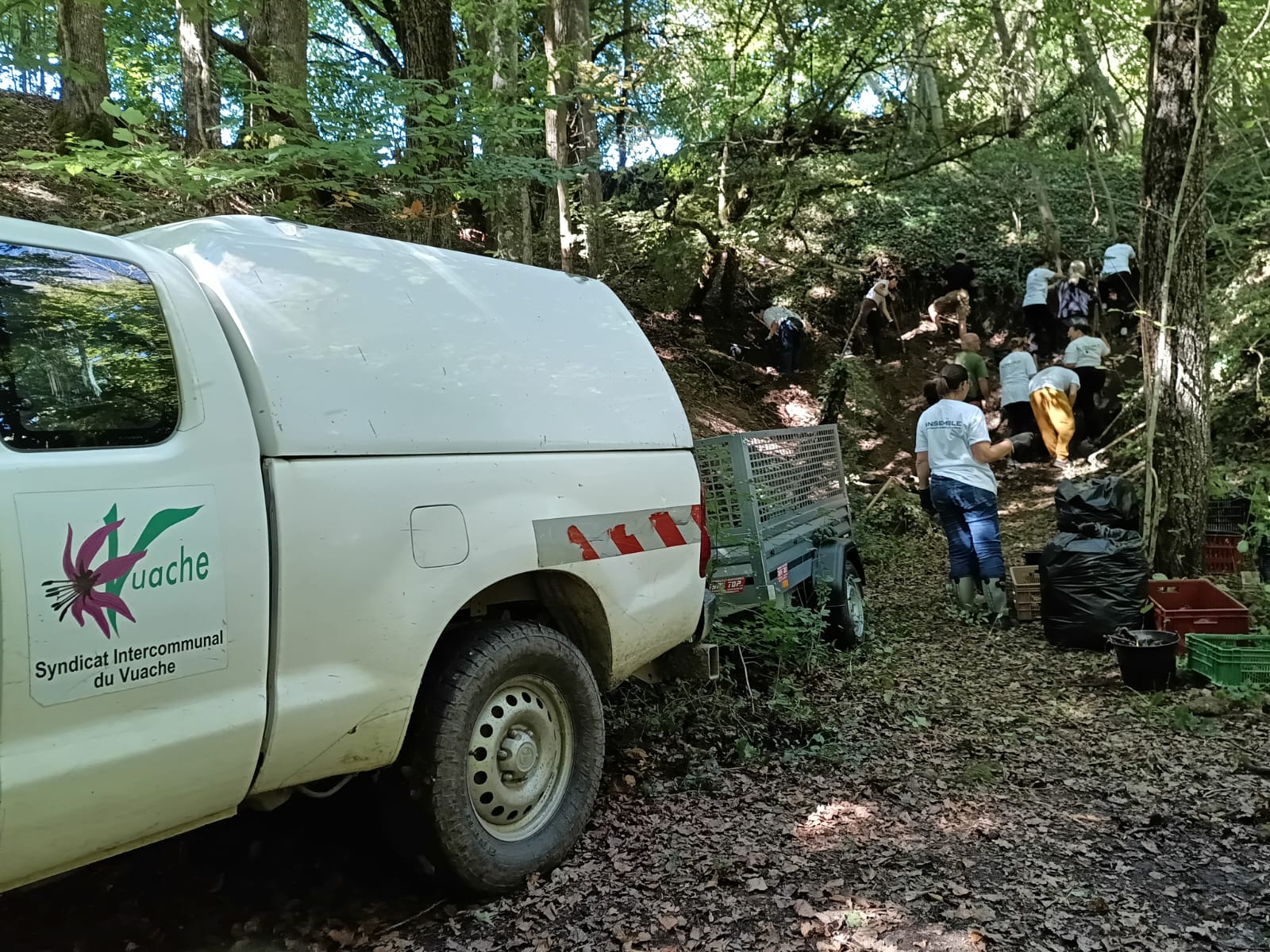 Ramassage de déchets Fondation SOMFY