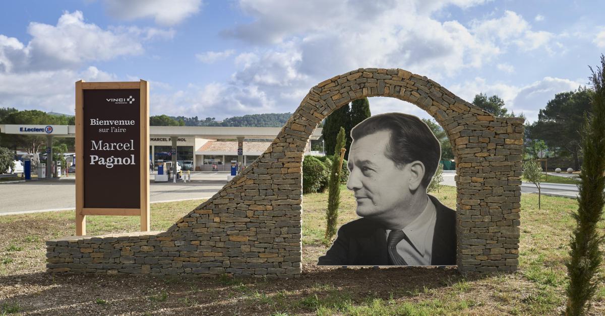 Photo de l'aire Marcel Pagnol