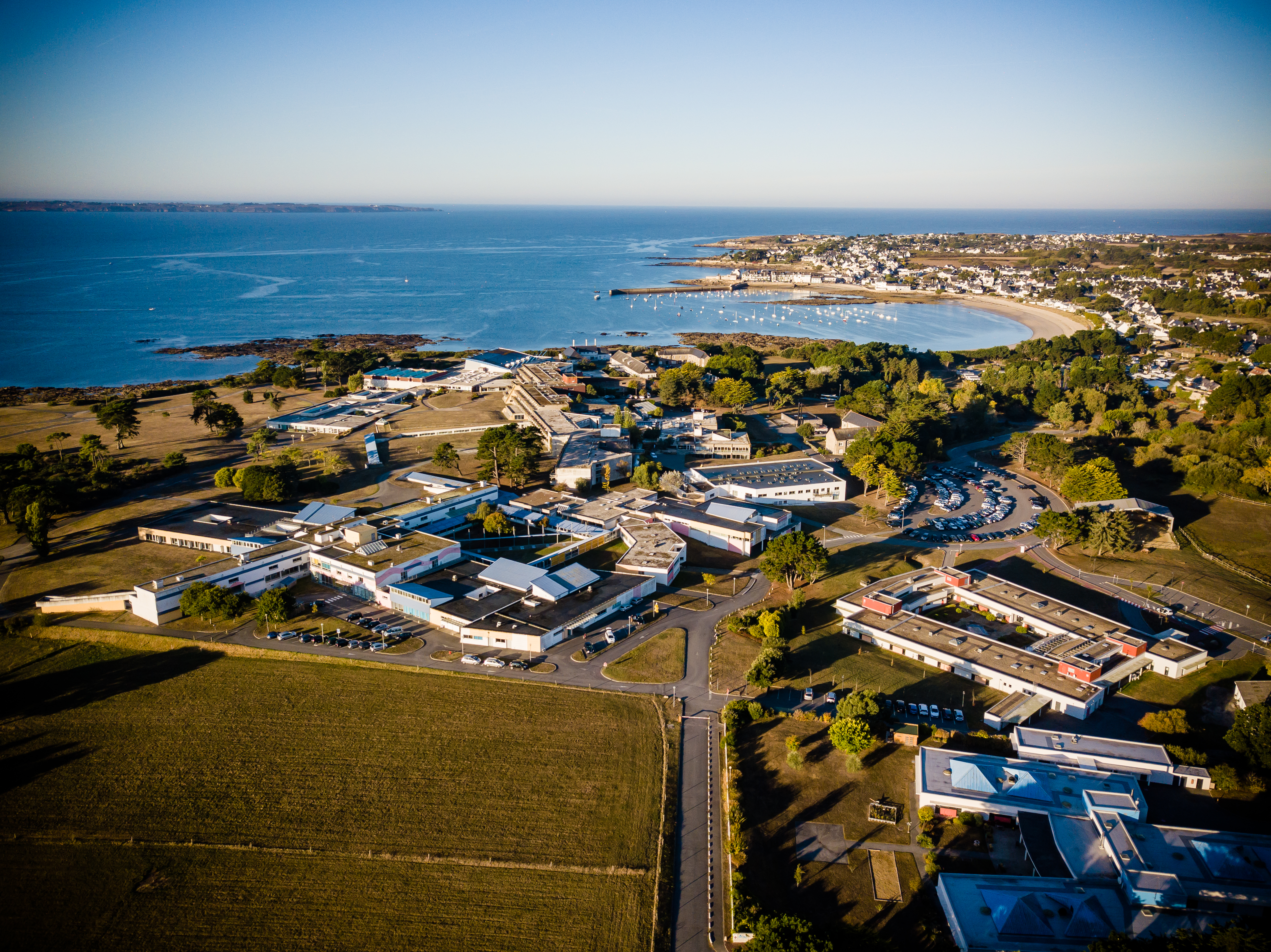 vue aerienne centre de kerpape