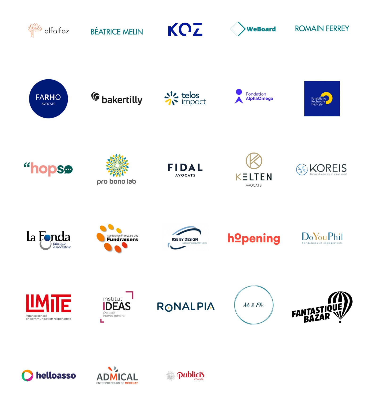 Liste Partenaires