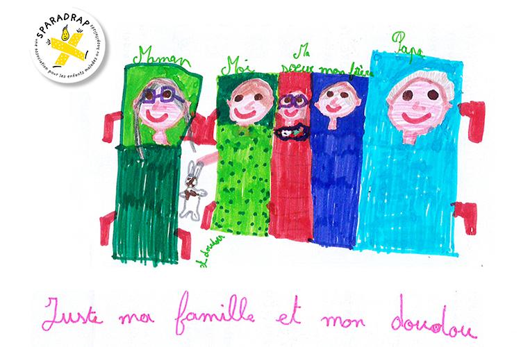 Juste ma famille et mon doudou