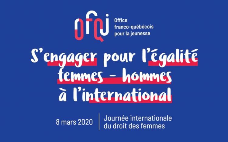 L'OFQJ s'engage pour l'égalité femmes-hommes à l'international