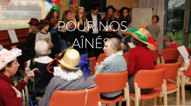 Pour nos ainés : un lien virtuel entre enfants et personnes âgées isolées