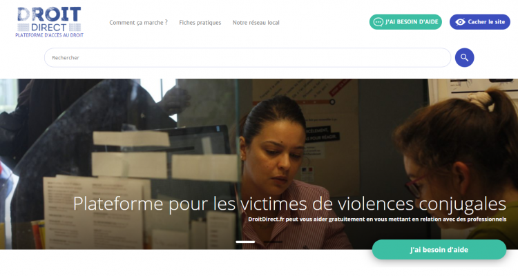 Violences conjugales : Lancement de droitdirect.fr à Paris pour accompagner les victimes