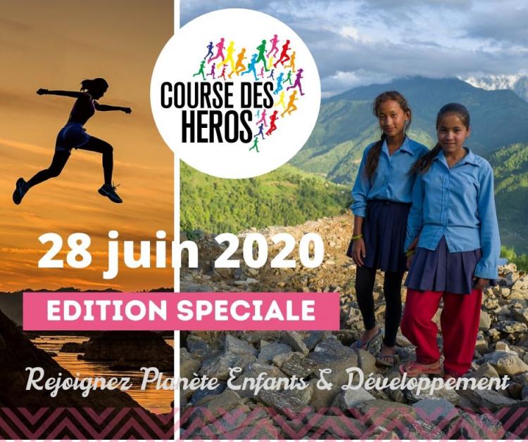 Course des Héros 2020 - Planète Enfants & Développement