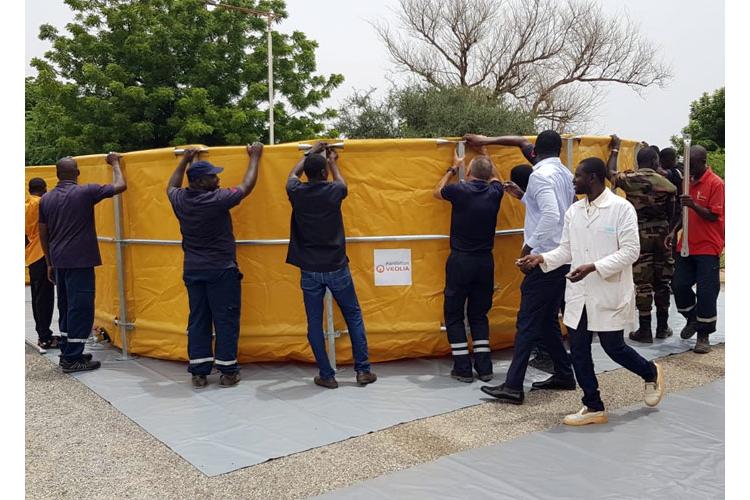 Niger : intervention en urgence de la fondation Veolia avec la SEEN