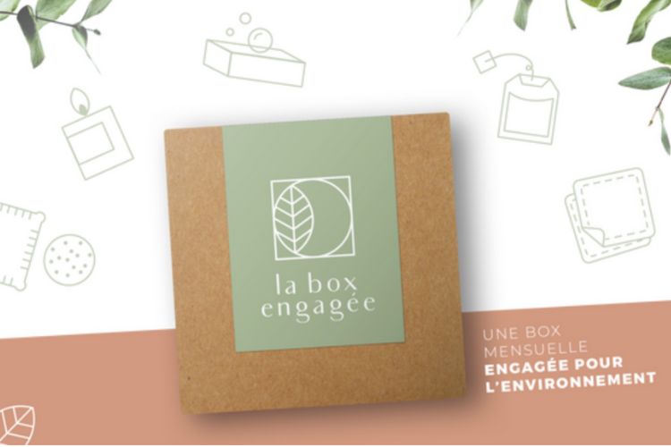 Capture d'écran de la page Ulule de la Box Engagée.