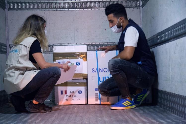 Acheminement de produits médicaux - © UNICEF