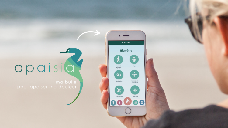 De nombreux soins digitaux composent l'application APAISIA