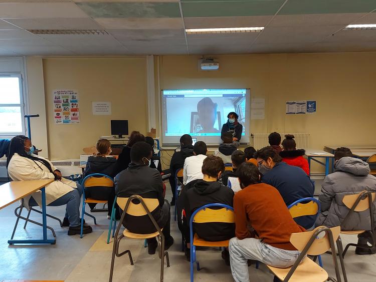 Session de stage en distanciel