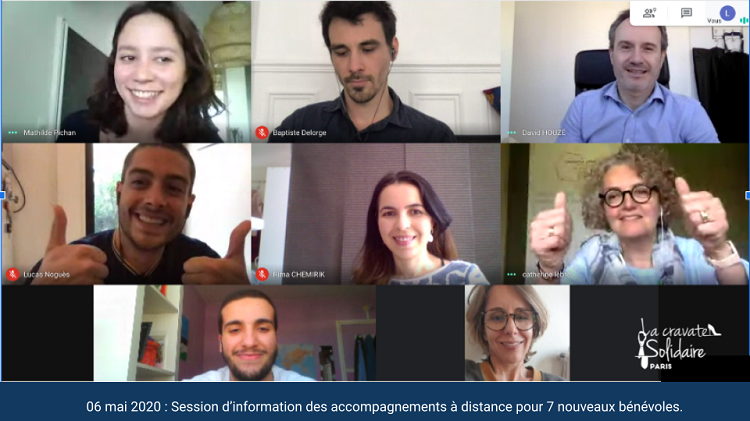Une session de formation des bénévoles Coup de Pouce