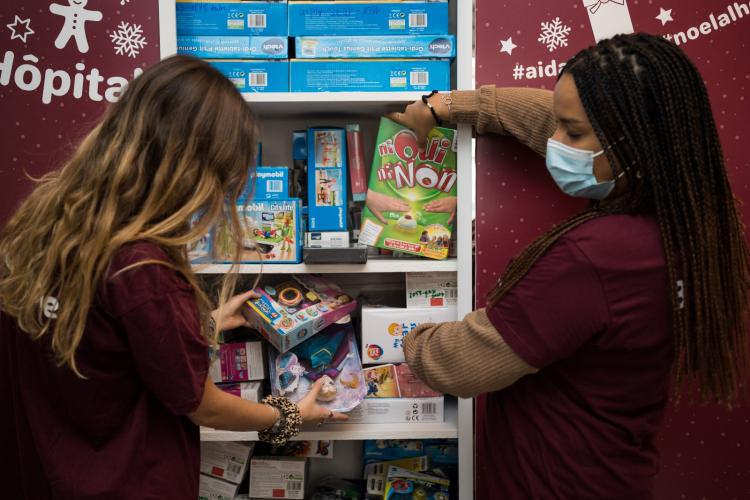 Noël à l’hôpital, l’opération de l’Association Aïda destinée à apporter de la magie dans les hôpitaux