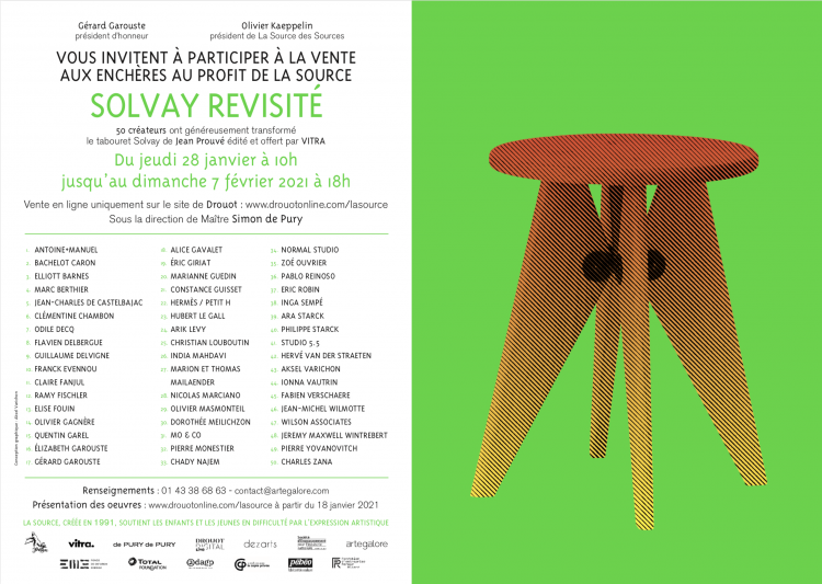 Solvay revisité par 50 talentueux créateurs