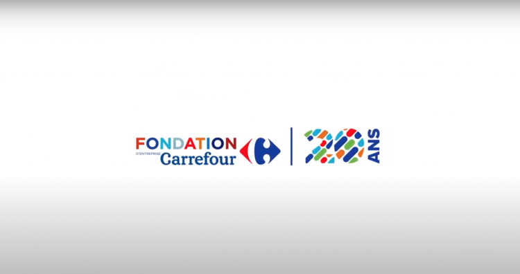 La Fondation Carrefour a 20 ans. Crédit photo : capture d'écran.